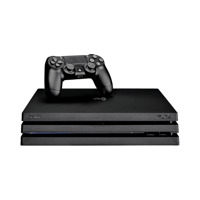 PlayStation 4 Pro 1TB (PS4) Gaming Console Jet Black (Refurbished)