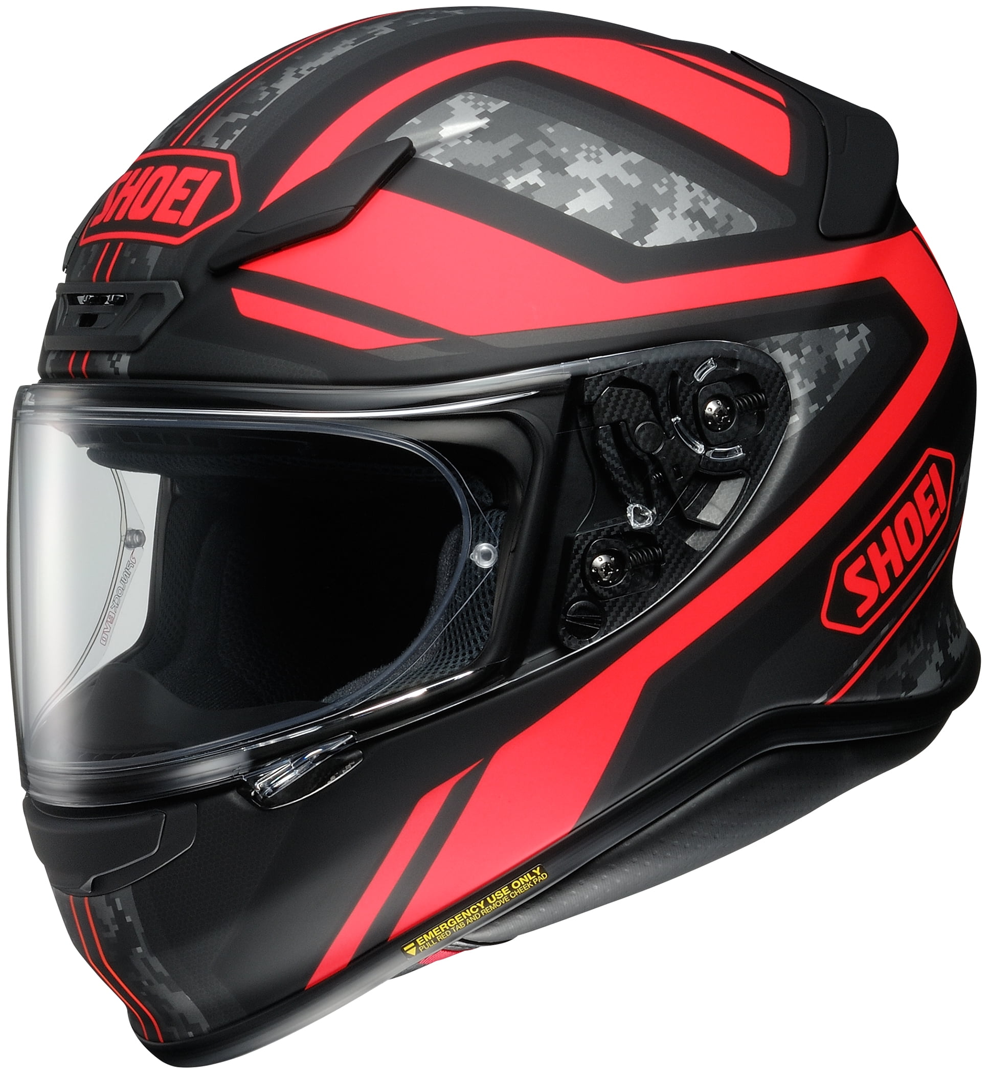 Shoei RF-1200 Parameter Helmet Red SML 0109-3001-04 - Walmart.com