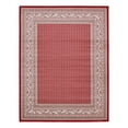 thumbnail image 3 of Unique Loom Williamsburg Collection Area Rug - Allover (10' x 13' 1" Rectangle Red/Ivory), 3 of 7