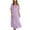 Purple summer dresses, variant on pimelu Dresses for Women Maxi Dress for Women Lantern Sleeve Elastic Waist Flowy Pleated Swing Beach Boho Dress Summer Casual Solid Short Sleeve V-Neck Ladies Long Sundress