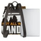 thumbnail image 3 of Balery Not All Who Wander Are Lost4 Mochila de Cuero para Mujeres, Gran Capacidad, Bolsa de Viaje Multifuncional, Mochila de Cuero y Bolsa de Hombro para Mujeres, 3 of 4