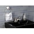thumbnail image 4 of Kingston Brass FB628RXL Restoration 4-Inch Centerset Bathroom Faucet with Pop-Up Drain, Brushed Nickel, 4 of 5