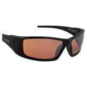 Epoch Eyewear Liberator Golf Sport Sunglasses 2 Pair Black Frame w/Smoke Lens & Amber Lens