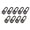 Black, variant on 1. 9pcs Multifunctional Carabiner Keychain for Outdoor Hiking Camping, Portable Navigation Tool for Teens Adults