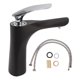 thumbnail image 4 of Grifo de baño de cobre antiguo, mezclador de lavabo de una manija, grifo de tocador resistente a la oxidación con rosca G1/2, 4 of 8