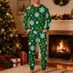 thumbnail image 1 of Pijama navideño para hombre, blusa y pantalones con estampado navideño a cuadros., 1 of 5