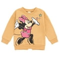 thumbnail image 4 of Disney Mickey Mouse Goofy Donald Duck Toddler Girls FleeceSweatshirt and Flare Leggings Outfit Set Khaki / Multicolor 2T, 4 of 5