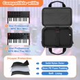thumbnail image 2 of PGmoon Carrying Case Compatible with Akai Professional MPK Mini MK3 / MPK Mini Play MK3 25 Key USB MIDI Keyboard Controller, Travel Keyboar, 2 of 7