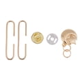 thumbnail image 2 of Accesorios de Hardware de La Cerradura Del de La Cerradura Del Marco Del Monedero Del de de 5cm Oro, 2 of 9