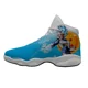 thumbnail image 3 of CUSTOM Super Blue Sport Sneakers RARE Basketball Anime Shoes, 3 of 4