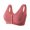 Brown, variant on ,Women's Daisy Support Front Snap Closure Bras Push up Wireless Comfortable Bra Full Coverage Breathable Bralettes for Older Women Brown 46