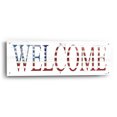 thumbnail image 2 of Epic Art 'Patriotic Welcome' by Cindy Jacobs, Acrylic Glass Wall Art, 48"x16", 2 of 8