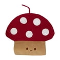 thumbnail image 1 of Caja de pañuelos colgante con forma de hongo, sencilla, moderna, creativa y funcional. Rojo, 1 of 9