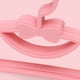 thumbnail image 3 of Bow Knot Hangers 10PCS Kids Storage Hangers Plastic Thicken Bow Knot Coat Drying Hanger For Toddler Baby Pink ANGGREK Otros, 3 of 5