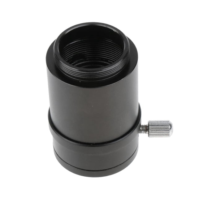 Adaptador de Montaje C para Cámara Estercópica Trinocular Baoblaze 1X CCD 28 mm Negro