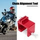 thumbnail image 5 of Herramienta de alineación de ajuste de cadena de motocicleta útil herramienta de ajuste de cadena de piñón, 5 of 6