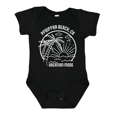 

Inktastic Summer Vacation Mode Pfeiffer Beach California Gift Baby Boy or Baby Girl Bodysuit