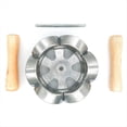 thumbnail image 4 of Molde para Donas, Cortador de Galletas para Donas, Molde para Galletas con Cortador de Donas Antiadherente de 6 Cavidades, Herramientas Profesionales para Hornear Masa, 4 of 4