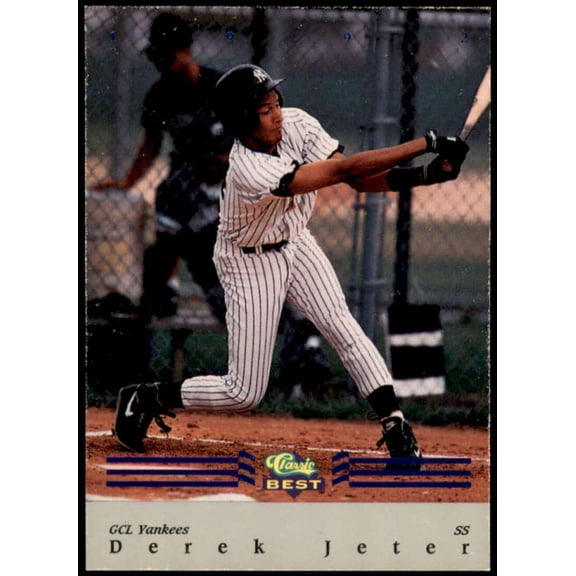 Derek Jeter Rookie Card 1992 Classic/Best Blue Bonus #BC22