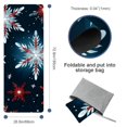 thumbnail image 4 of Christmas Yoga Towel with Storage Bag, 72.8"x26.8", Suitable for Yoga, Pilates, Fitness, Gym Towel, 4 of 6