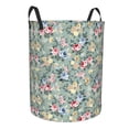 thumbnail image 2 of Balery Rose Flowers Round Laundry Basket with Handles Waterproof Freestanding Laundry Hamper for Clothes Toys in the Dorm and Family-Small, 2 of 8
