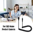 thumbnail image 2 of Puluz Pu512B 3,5Mm Trrs Hembra A Micrófono En Vivo Tipo C O Cable De Resorte De Conexión Adecuado Para Cámara De Bolsillo Dji Osmo Inevent EL011167-00, 2 of 6