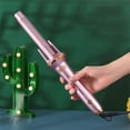 thumbnail image 4 of Rizador de pelo eléctrico con rotación automática, rosa, 4 of 7