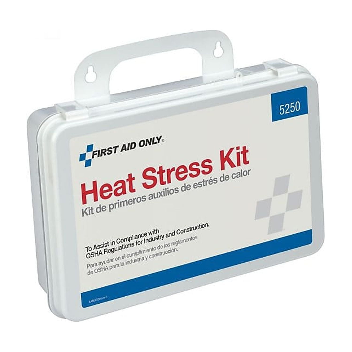 First Aid Only 5250 Plastic case Unitized OSHA Compliant Heat Stress Kit (26 Pieces)