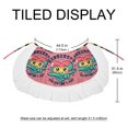 thumbnail image 5 of Valentine's Day Stylish Chiffon Women's Beach Summer Dress with Polyester Straps, 5 of 6