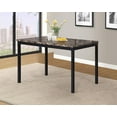 thumbnail image 1 of Roundhill Furniture Noyes Metal Dining Table with Laminated Faux Marble Top, 1 of 4