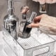 thumbnail image 5 of Contenedores Transparentes con Tapa, Caja de Almacenamiento para Baño, Organizador de Cosméticos con Asa y Diseño de Glaciar, Cesta de Plástico para Escritorio, Base Antideslizante, Organizador Multi, 5 of 6