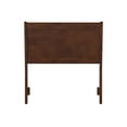 thumbnail image 6 of AFI Casanova Twin Sized Solid Hardwood Panel Headboard in Walnut Brown, 6 of 8