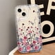 thumbnail image 4 of Airbags-funda cuadrada de flores para iPhone, carcasa trasera suave para modelos 12, 11, 12, 13, 14 Pro Max, XR, X, XS, 6S, 7, 8 Plus, SE 2022, 2020, 4 of 4