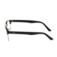 thumbnail image 1 of Shiratori New Vintage Fashion Half Frame Semi-Rimless Clear Lens Glasses Black Shiratori Shiratori, 1 of 2