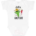 thumbnail image 3 of Inktastic Cinco De Mayo Let's Fiesta Cute Cactus with Sombrero Boys or Girls Baby Bodysuit, 3 of 5