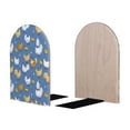 thumbnail image 2 of Naloa Chicken Family 2 Pcs Bookend Large Capacity Office Book Ends for Home Office Library School Study Decoration, 2 of 8
