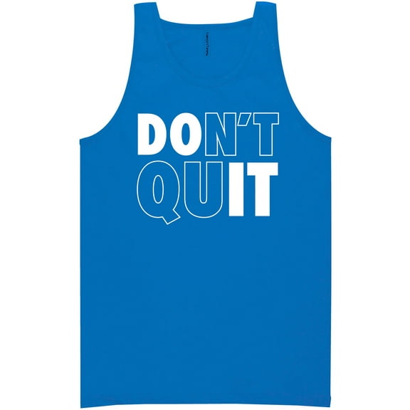Don't Quit / Do It Neon Tank Top