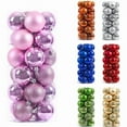 thumbnail image 3 of 24/72PCS 4CM MINI Christmas Ball Ornaments Christmas Tree Red Green Gold Pink Christmas Ball DIY Ornaments Decoration Home Decor, 3 of 10