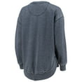 thumbnail image 3 of Women's Pressbox Navy Auburn Tigers Vintage Wash Pullover Sweatshirt, 3 of 3