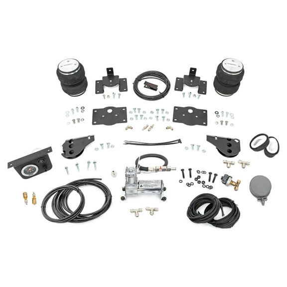 Rough Country Rear Air Spring Kit w/compressor for 2009-2018 Ram 1500 - 10032C