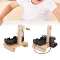 thumbnail image 4 of , Juguete De Experimento De Ciencia Para Niños, Modelo De Alarma Infrarroja Liviana, Madera Práctica Para El Desarrollo Del Cerebro Para Estudiantes De Física ANGGREK DIY Science Experiment Toy, 4 of 8
