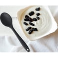 thumbnail image 5 of 2 paquetes de cuchara mezcladora antiadherente de silicona, cucharas de cocina, sin BPA, resistente al calor hasta 480 °F, utensilio de cocina higiénico para revolver, mezclar y servir Fokelyi WRLF-168-1, 5 of 5