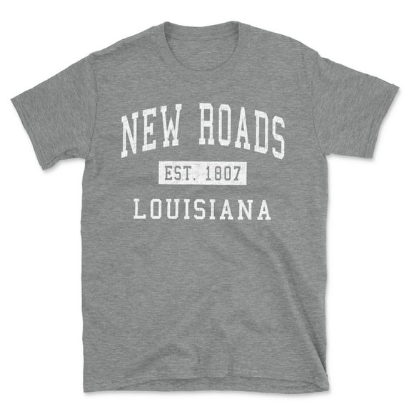 New Roads Louisiana Classic Established Men's Cotton T-Shirt