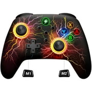 Switch Controller,ESYWEN Wireless Switch Pro Controller for Nintendo Switch 2/Lite/OLED/PC/Android/iOS with Hall-Effect Trigger, Programmable