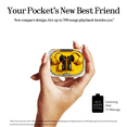 thumbnail image 3 of Nothing Ear (a) Wireless Earbuds, 45dB Hybrid Noise Cancelling Earbuds, Hi-Res Audio, Advanced Equaliser, Dual Connect, 6 Mics, 42.5H Playtime Ear Buds Wireless Bluetooth, Yellow, 3 of 11