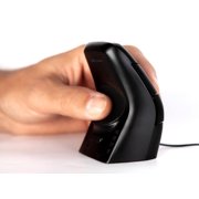 Kinesis DXT Mouse 3 - Optical - Cable - USB - 2400 dpi - 6 Programmable Button(s) - Medium/Large Hand/Palm Size - Symmetrical