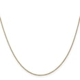 thumbnail image 3 of Auriga Fine Jewelry 14K Yellow Gold .9mm Cable Chain Necklace 14inch for Women, 3 of 6