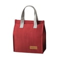 thumbnail image 2 of kladzum Reusable Lunch Box for Men/Women, Insulated Lunch Bag Meal Bag Vertical Portable Cationic Bento Bag Insulation Bag Rice Box Bag Large Capacity Lunchbox for Work Office Picnic Beach, 2 of 9