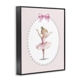 thumbnail image 2 of Stupell Industries Cottage Dance Pink Ballerina Black Framed Giclee Art, 11 x 14, by Christine Simpson Art, 2 of 8