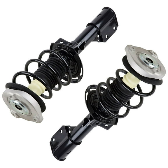 Pair Front Left Right Shocks Struts w/ Spring For Mercedes GLK350 & GLK250 2010 2011 2012 2013 2014 2015 - BuyAutoParts